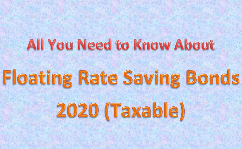 Floating Rate Saving Bonds